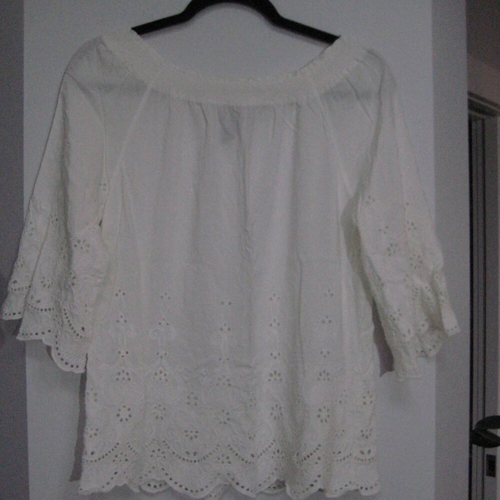 Papillon off the shoulder top